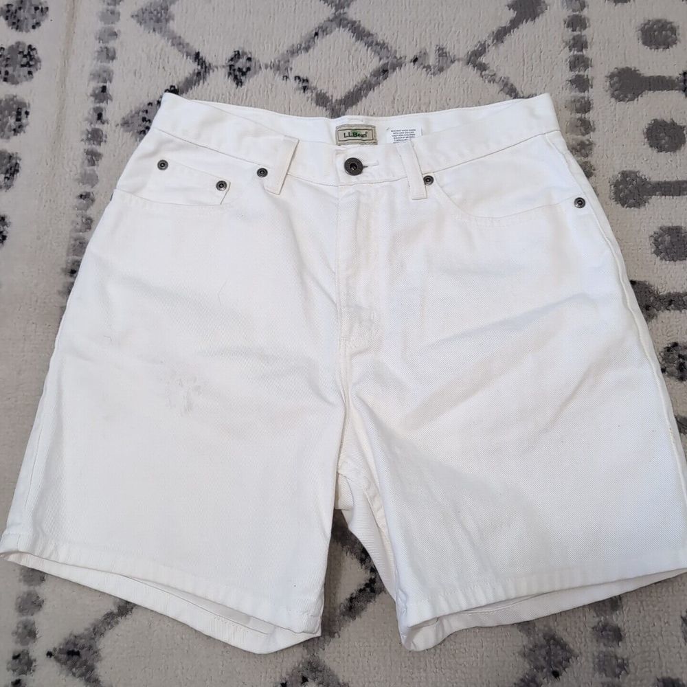 LL Bean Women’s Shorts Size 8 Reg Regular Pre-owned Flaw 4U